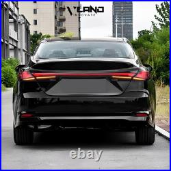 Smoked VLAND FULL LED Tail Light For 2025-2026 Toyota Camry Animation&Sequential