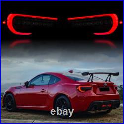 Smoked VLAND FULL LED Tail Lights For 2012-2020 Toyota 86 Subaru BRZ Scion FR-S
