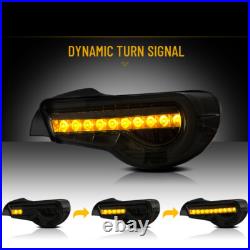 Smoked VLAND FULL LED Tail Lights For 2012-2020 Toyota 86 Subaru BRZ Scion FR-S