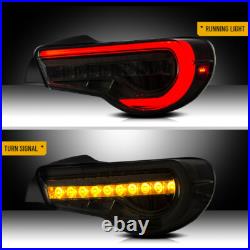 Smoked VLAND FULL LED Tail Lights For 2012-2020 Toyota 86 Subaru BRZ Scion FR-S