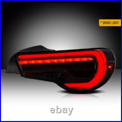 Smoked VLAND FULL LED Tail Lights For 2012-2020 Toyota 86 Subaru BRZ Scion FR-S