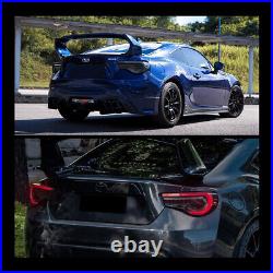 Smoked VLAND LED Tail Lights For 12-20 Toyota 86 Subaru BRZ Scion FR-S Rear Lamp