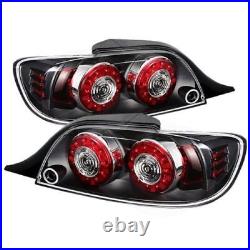 Spyder 5081209 LED Tail Lights Black for 04-08 Mazda RX-8