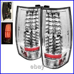 Spyder Auto 5002143 LED Tail Lights Chrome/Clear