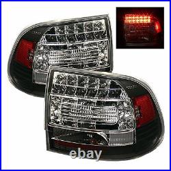 Spyder Auto 5007063 LED Tail Lights Pair Black NEW
