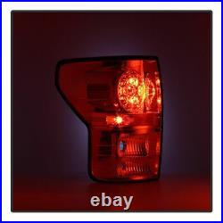 Spyder Auto LED Tail Lights-Chrome/Clear, for Toyota Tundra 5029591