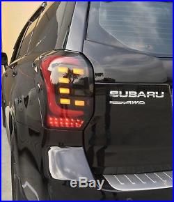 Subaru Forester SJ NEW Sequential Signal LED Tail Lights