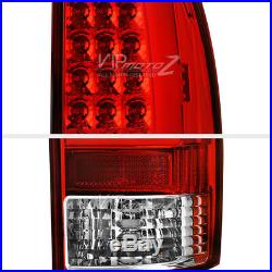TRD STYLE Red LED Neon Tube Rear Tail Lights Brake Lamps 05-15 Toyota Tacoma