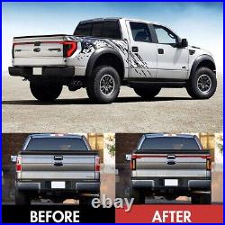 TT-ABC LED Tail Lights For 2009-2014 Ford F-150 F150 led Sequential Rear Lamps