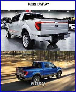TT-ABC LED Tail Lights For 2009-2014 Ford F-150 F150 led Sequential Rear Lamps