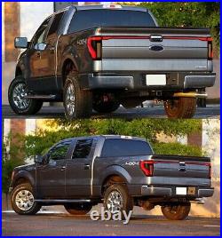 TT-ABC LED Tail Lights For 2009-2014 Ford F-150 F150 led Sequential Rear Lamps