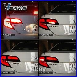 Tail Light For Toyota Camry 2012-2014 LED Brake Rear Stop Lamps Smoked lens Pair