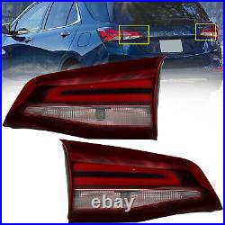 Tail Lights Assembly For 2022 2023 Chevy Equinox LED Brake Lamp Inner Right&Left