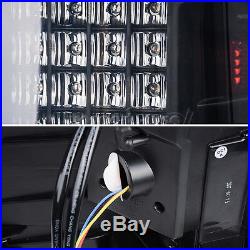 Tail Lights + Brake Light Set for 2007-2013 Chevy Silverado 1500 2500 HD Smoke