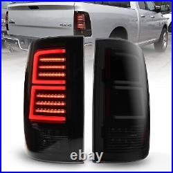 Tail Lights Fits 2009-2018 Dodge Ram 1500/2500/3500 LED Sequential Signal Lamps