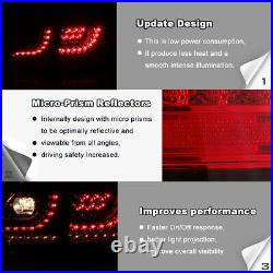 Tail Lights For 06-09 Volkswagen MK5 Golf / GTI / Rabbit LED Chrome Red Rear