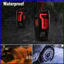 Tail Lights For 2016-2023 Toyota Tacoma LED Signal Black Clear Rear Taillamps