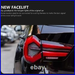 Tail Lights For BMW X3 F25 2011 2012-17 Upgrade Set LED Rear Brake Signal Lamps