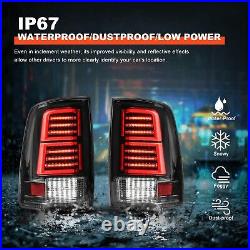 Tail Lights LED Bar For 2009-2018 Dodge Ram 1500 2500 3500 Sequential Brake Lamp