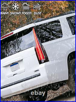 Tail Lights LED Fit Chevrolet Tahoe Suburban 2015-2020 Rear Lamp Escalade Style