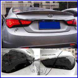 Tail Lights LED For 2011-2014 Hyundai Sonata Brake Smoke Lens Lightbar LH+RH