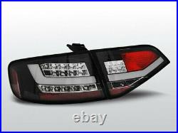 Tail Lights for AUDI A4 B8 08-11 Sedan Black LED CA LDAUA0 XINO CA