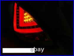 Tail Lights for Ford Fiesta MK7 12-15 Red Smoke LED BAR LTI Light Tube inside CA