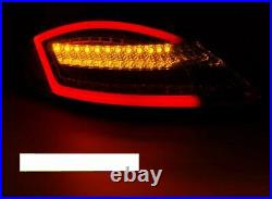 Tail Lights for Porsche Boxster 987 Cayman 2005-2008 Red LED Dynamic Turn Signal