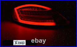 Tail Lights for Porsche Boxster 987 Cayman 2005-2008 Red LED Dynamic Turn Signal