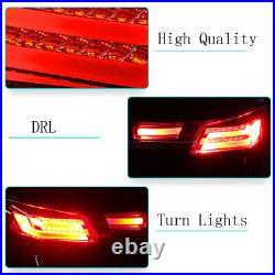 Tail lights LED Smoke Lens Rear Taillight Assembly Lamp Fit For Honda Accord 08+