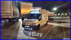 To Fit 07 14 Ford Transit MK7 Front Medium High Roof Light Van Bar with LEDs