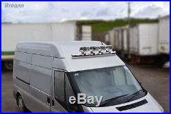 To Fit 07 14 Ford Transit MK7 Front Medium High Roof Light Van Bar with LEDs