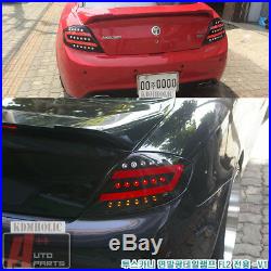 Two Plus Auto Surface Emitting LED Custom Taillights for Hyundai Tuscani RED