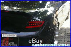 Two Plus Auto Surface Emitting LED Custom Taillights for Hyundai Tuscani RED