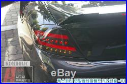 Two Plus Auto Surface Emitting LED Custom Taillights for Hyundai Tuscani RED