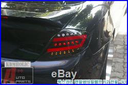 Two Plus Auto Surface Emitting LED Custom Taillights for Hyundai Tuscani RED