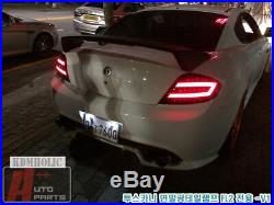 Two Plus Auto Surface Emitting LED Custom Taillights for Hyundai Tuscani RED