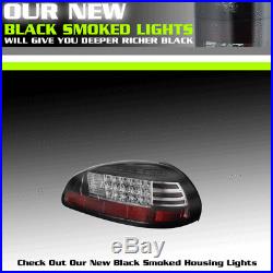 UPGRADE Black Smoked 1997-2003 Pontiac Grand Prix Lumiled LED Tail Lights Lamps