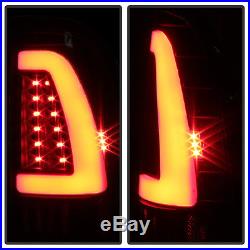 Update Design Black 1997-2003 Ford F150 LED Light Bar Tail Lights Brake Lamps