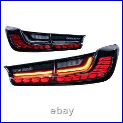 Upgrade GTS LED Tail Lights Kit For BMW 3 Series G20 G80 M3 2019-2023 Rear Light
