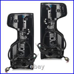 Upgrade Tail Lights For 2019-2023 Chevy Silverado 1500 LED Black Pair Conversion