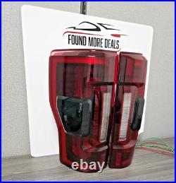Used Morimoto Ford Super Duty (17-22) Red Xb Led Tails Defect