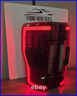 Used Morimoto Ford Super Duty (17-22) Red Xb Led Tails Defect