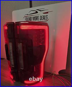 Used Morimoto Ford Super Duty (17-22) Red Xb Led Tails Defect
