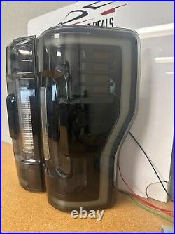 Used Morimoto Ford Super Duty (17-22) Smoked Xb Led Tails Defect