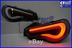 VALENTI Black LED Tail light for Toyota 86 FT86 GT GTS Subaru BRZ