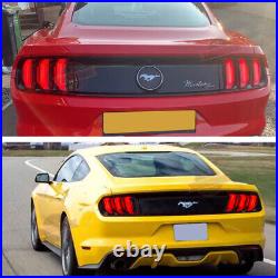 VLADN LED Tail lights Smoke Lens lamp For 2015-2021 Ford Mustang US/Euro Model