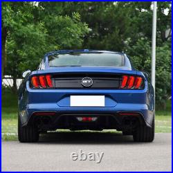 VLADN LED Tail lights Smoke Lens lamp For 2015-2021 Ford Mustang US/Euro Model