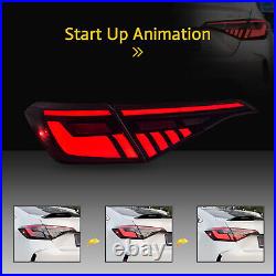 VLAND 2X LED Tail Lights For Honda Civic 2022 2023 Sedan Plug & Play Taillights