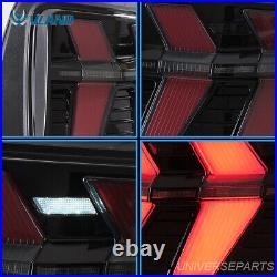 VLAND 7-Modes LED Tail Lights Sequential Amber Signal For 2010-2012 Ford Mustang